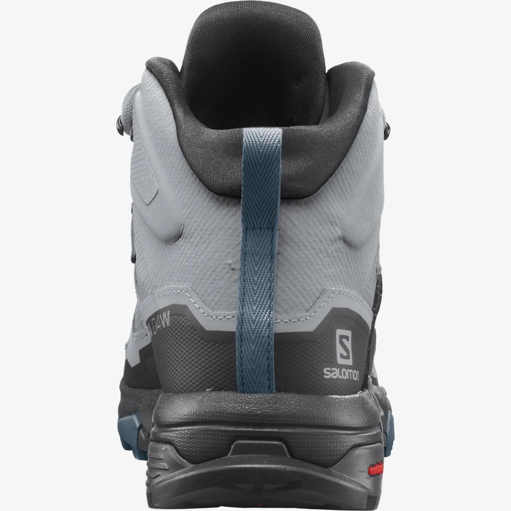 Salomon 416249 X Ultra 4 Mid GTX W Quarry/Black/Legion Blue Kadın Outdoor Bot