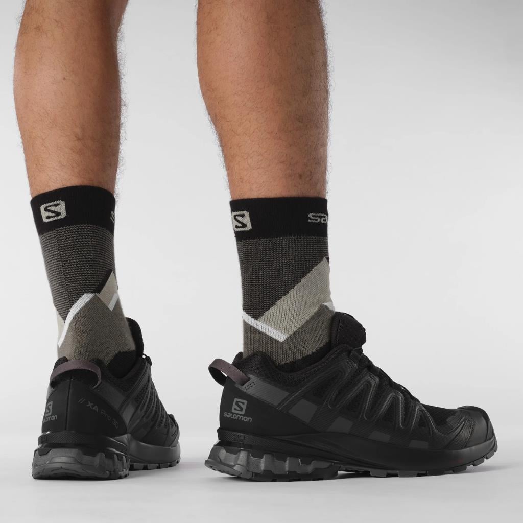 Salomon 416891 Xa Pro 3D V8 Black/Black/Magnet Erkek Outdoor Ayakkabı