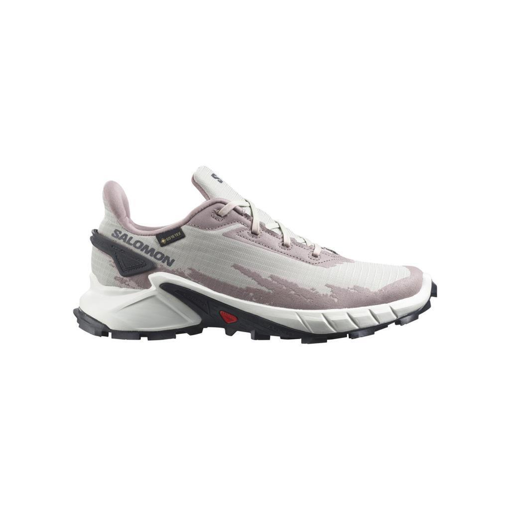Salomon 417232 Alphacross 4 GTX W Ashes of Roses/White/Ebony Kadın Outdoor Ayakkabı
