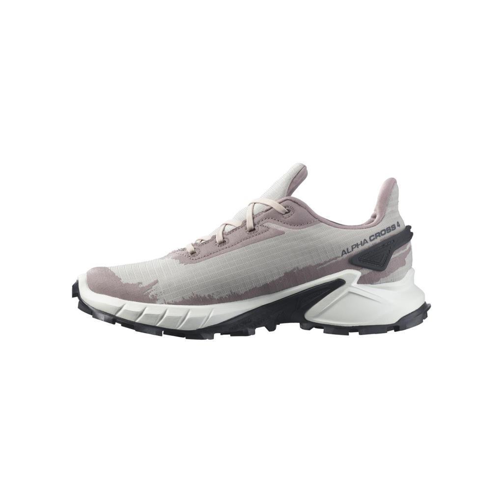 Salomon 417232 Alphacross 4 GTX W Ashes of Roses/White/Ebony Kadın Outdoor Ayakkabı