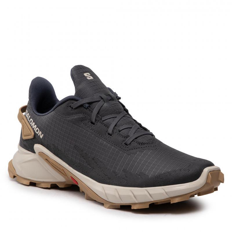 Salomon 417241 Alphacross 4 Ebony/Rainy Day/Phantom Erkek Outdoor Ayakkabı