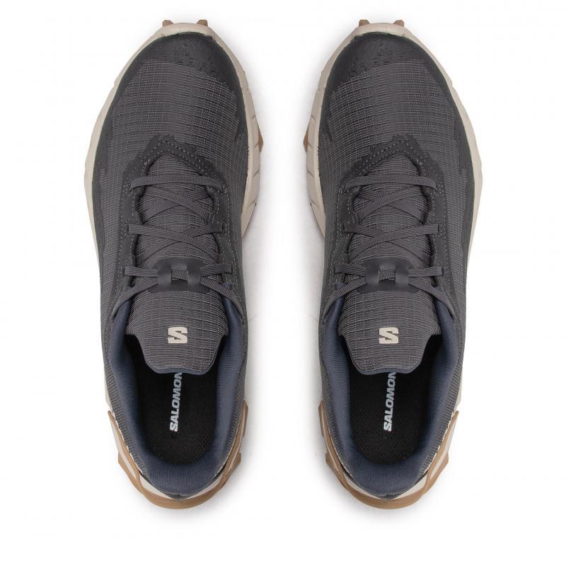 Salomon 417241 Alphacross 4 Ebony/Rainy Day/Phantom Erkek Outdoor Ayakkabı