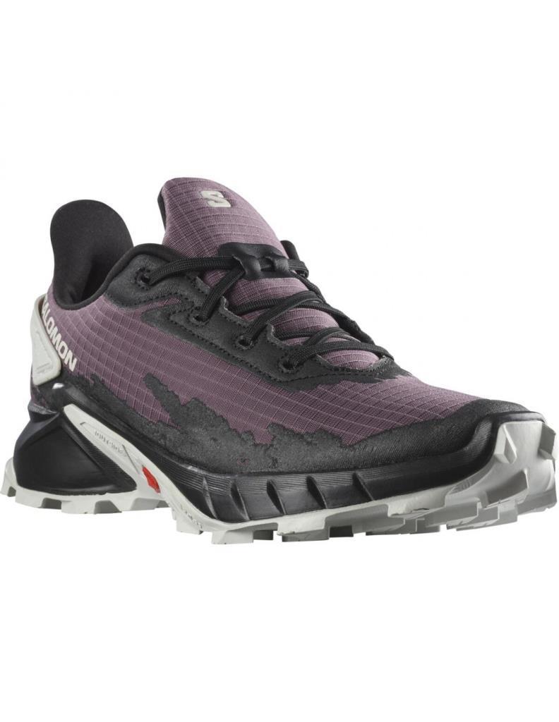 Salomon 417252 Alphacross 4 W Moonscape Black/Lunar Rock Kadın Outdoor Ayakkabı