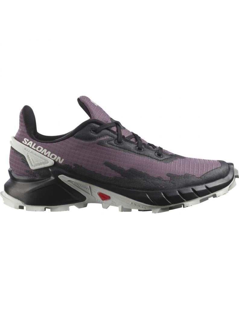 Salomon 417252 Alphacross 4 W Moonscape Black/Lunar Rock Kadın Outdoor Ayakkabı
