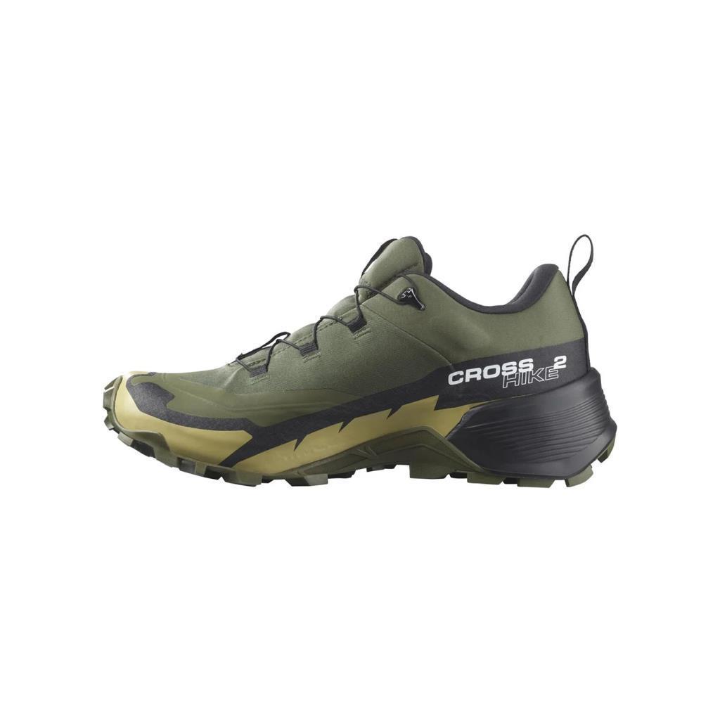 Salomon 417308 Cross Hike GTX 2 Olive Night/Black/Gray Green Erkek Outdoor Ayakkabı