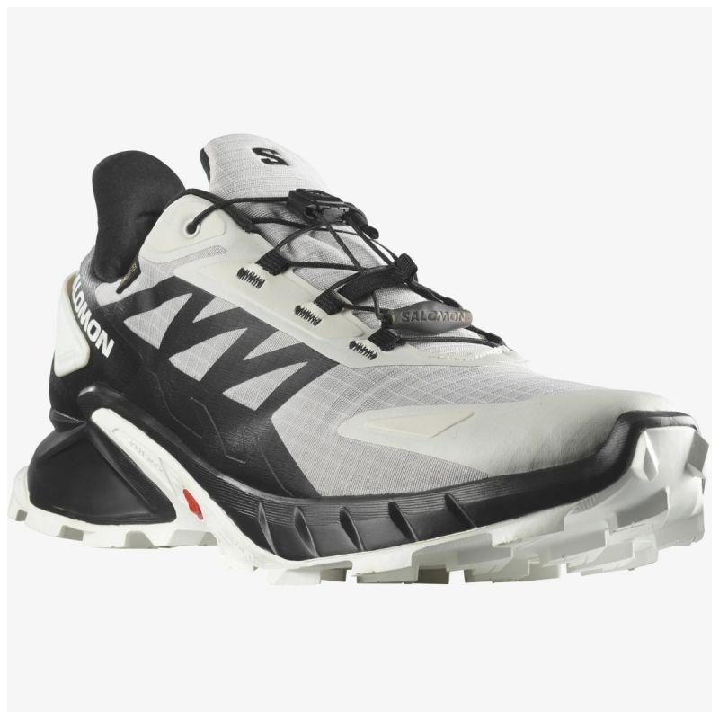 Salomon 417319 Supercross 4 GTX Lunar Rock/Black/White Erkek Outdoor Ayakkabı