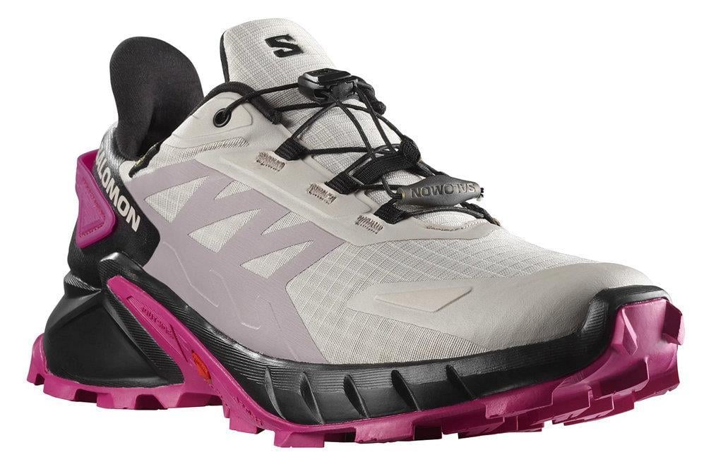 Salomon 417355 Supercross 4 GTX Ashes Of Roses/Black/Very Berry Kadın Outdoor Ayakkabı