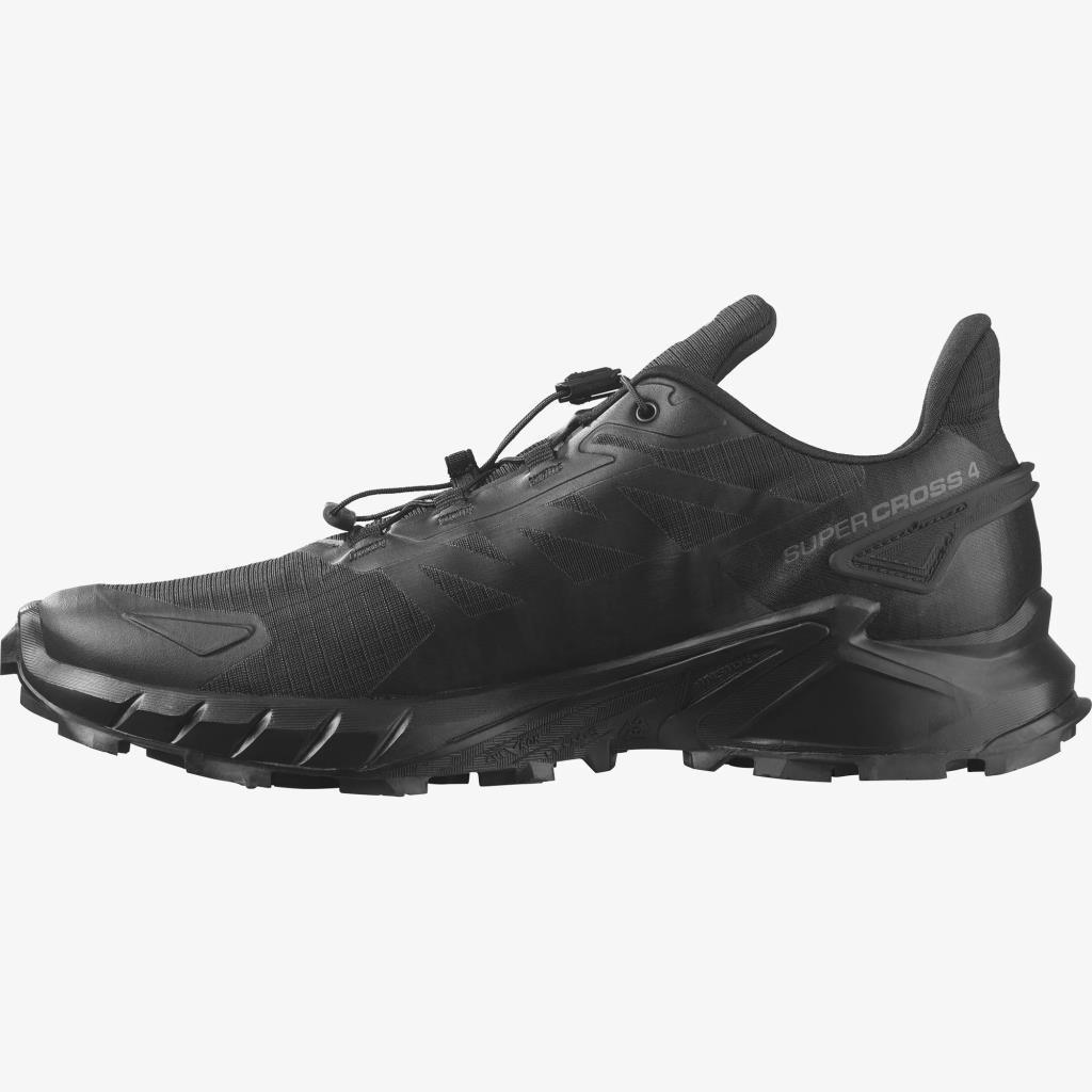 Salomon 417374 Supercross 4 W Black/Black/Black Kadın Outdoor Ayakkabı