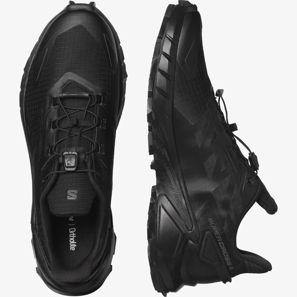 Salomon 417374 Supercross 4 W Black/Black/Black Kadın Outdoor Ayakkabı