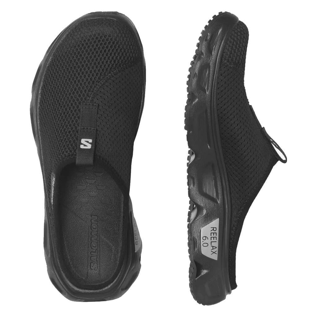 Salomon 471124 Reelax Slide 6.0 W Black/Black/Alloy Kadın Terlik
