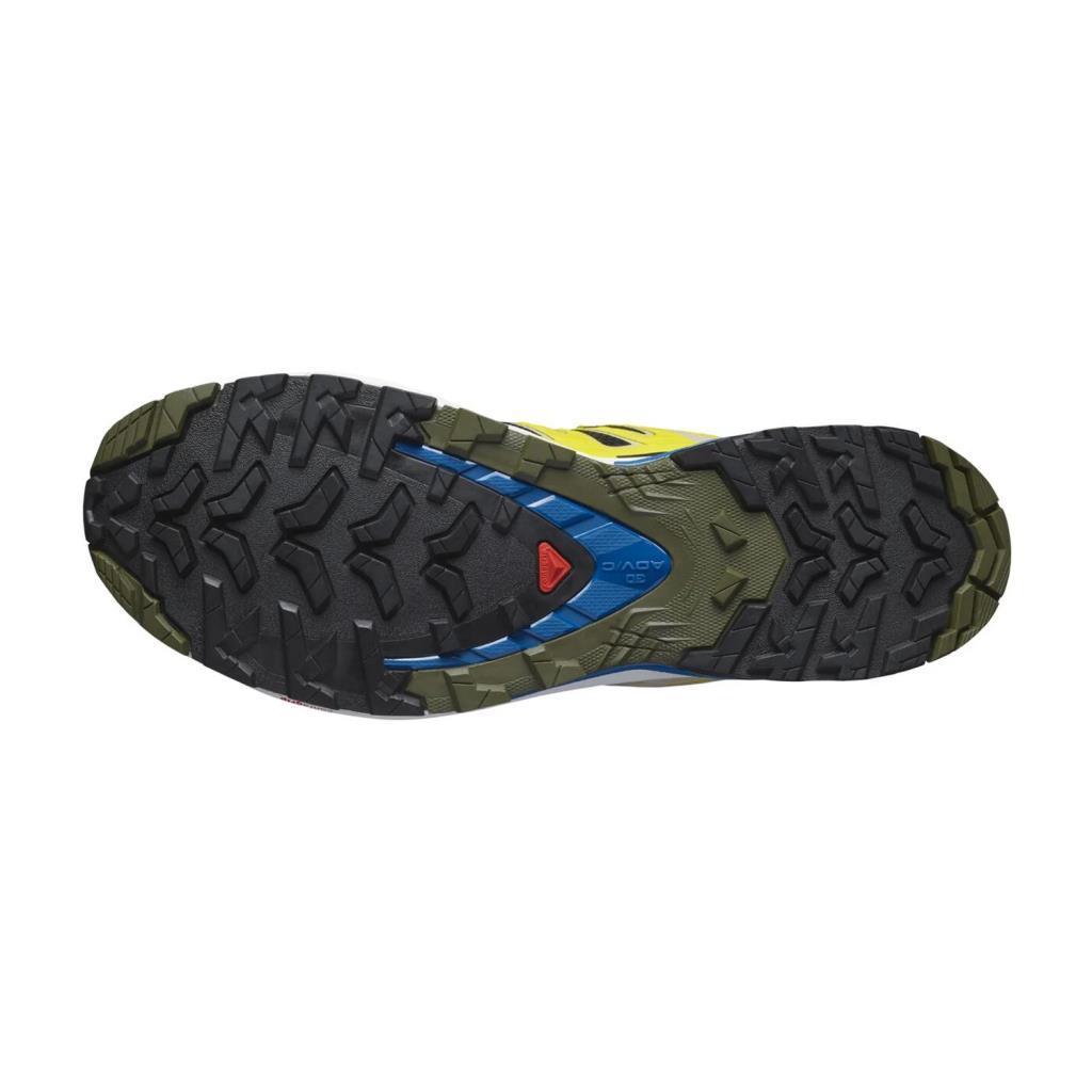 Salomon 471190 Xa Pro 3D V9 GTX Black/Buttercup/Lapis Blue Erkek Outdoor Ayakkabı