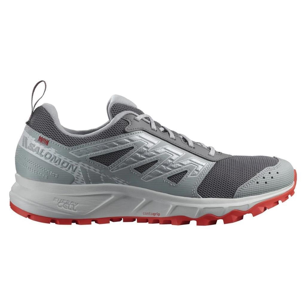 Salomon 471528 Wander Quiet Shade/Lunar Rock/Riery Red Erkek Outdoor Ayakkabı