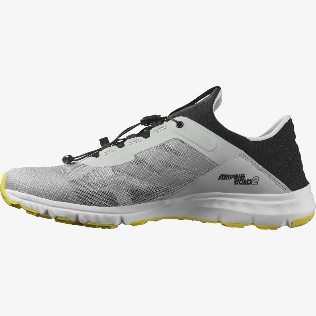 Salomon 471536 Amphib Bold 2 Lunar Rock/Black/Buttercup Erkek Aqua Ayakkabı