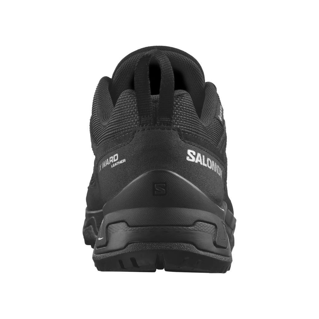Salomon 471823 X Ward Leather GTX Black/Black/Black Erkek Outdoor Ayakkabı
