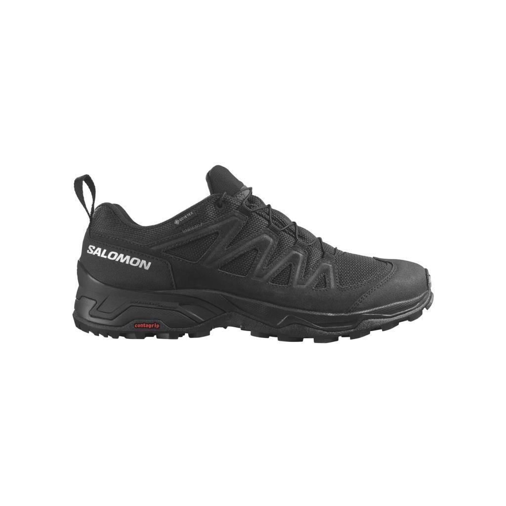 Salomon 471823 X Ward Leather GTX Black/Black/Black Erkek Outdoor Ayakkabı