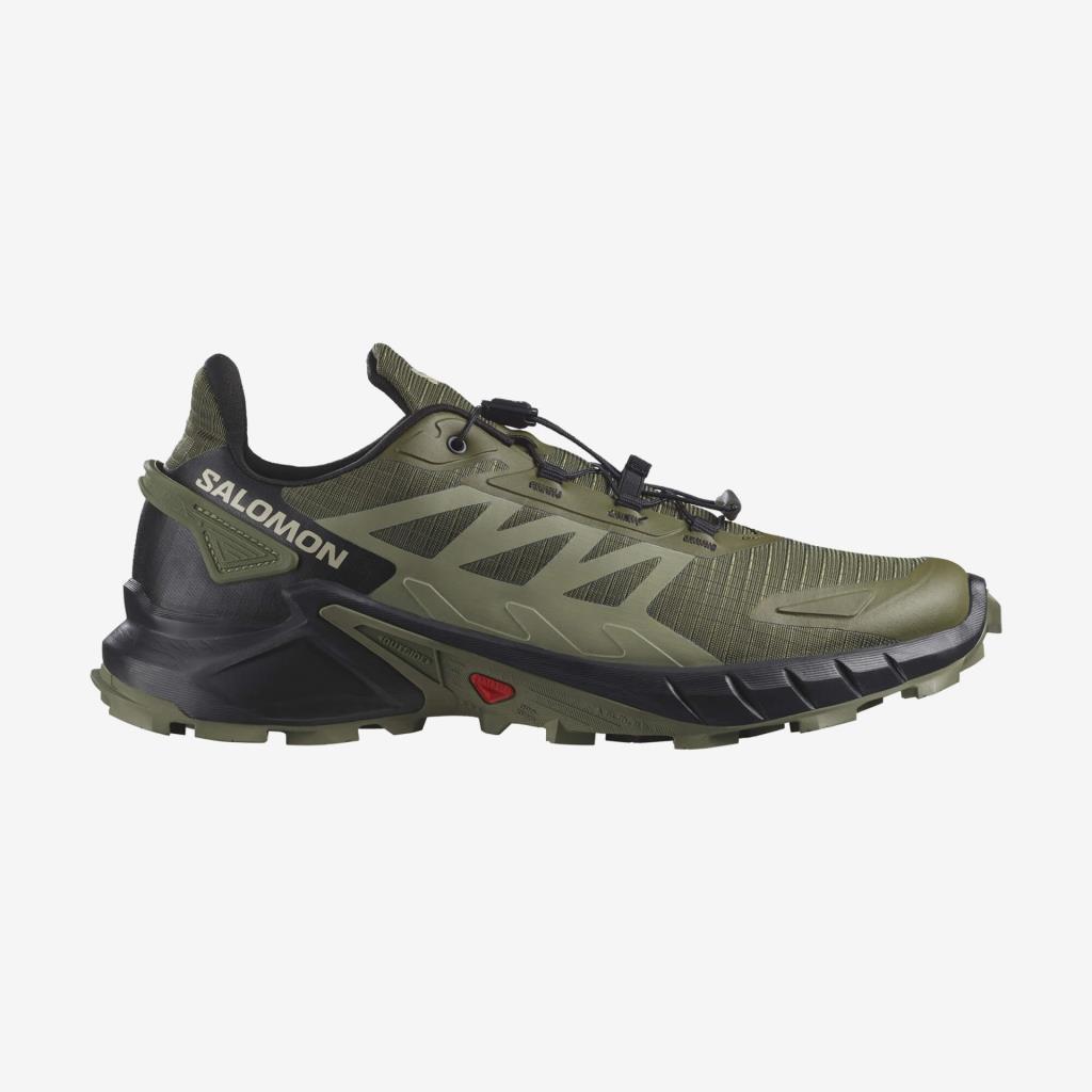 Salomon 472051 Supercross 4 Olive Night/Gray/Black Erkek Outdoor Ayakkabı