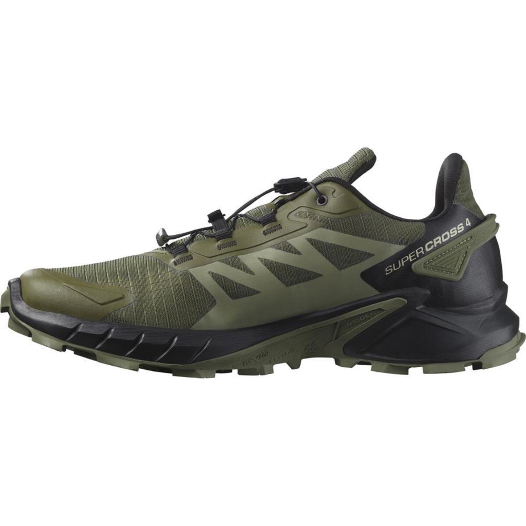 Salomon 472051 Supercross 4 Olive Night/Gray/Black Erkek Outdoor Ayakkabı