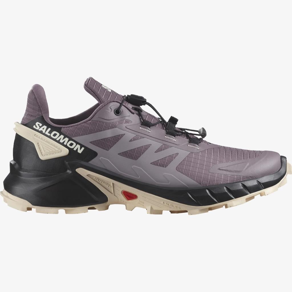 Salomon 472052 Supercross 4 W Moonscape Black/Tender Peach Kadın Outdoor Ayakkabı