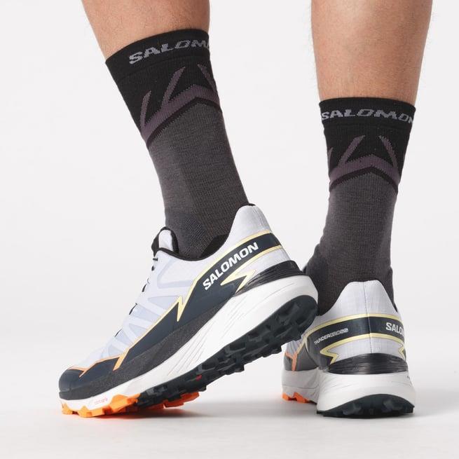Salomon 472952 Thundercross Heather/India Ink/Shocking Orange Erkek Outdoor Ayakkabı