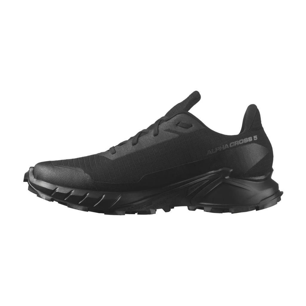 Salomon 473109 Alphacross 5 GTX W Black/Black/Ebony Kadın Outdoor Ayakkabı