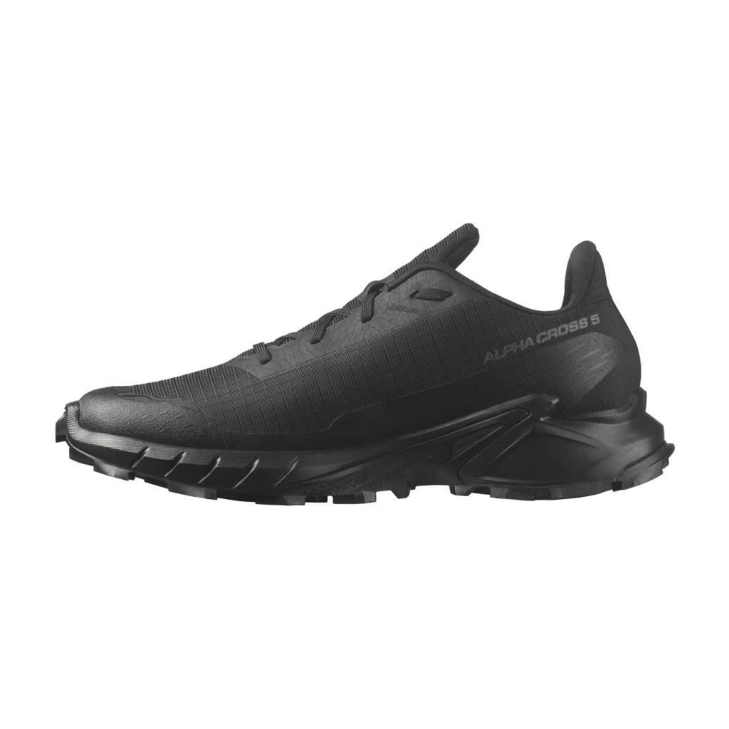 Salomon 473127 Alphacross 5 W Black/Black/Ebony Kadın Outdoor Ayakkabı