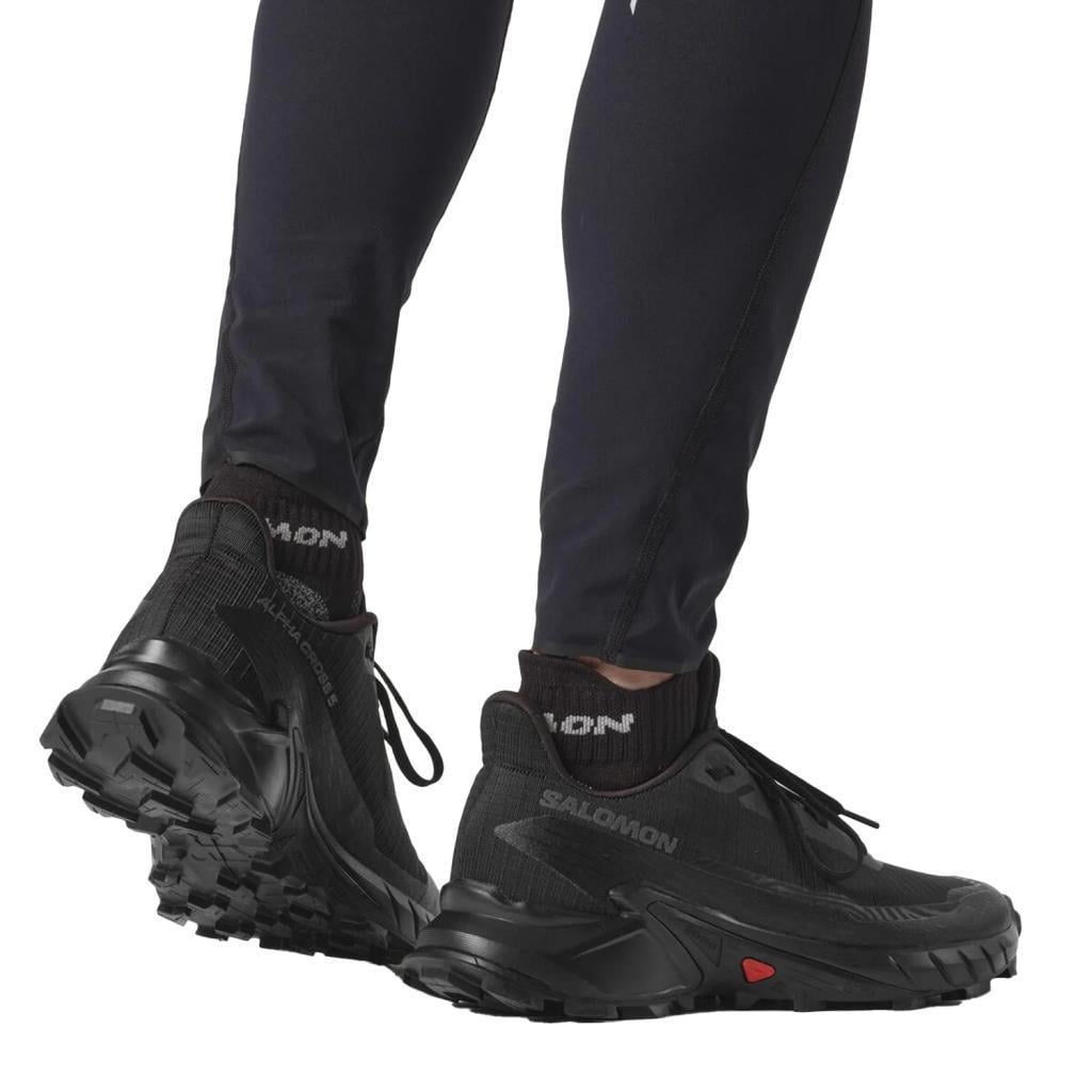 Salomon 473131 Alphacross 5 Black/Black/Ebony Erkek Outdoor Ayakkabı
