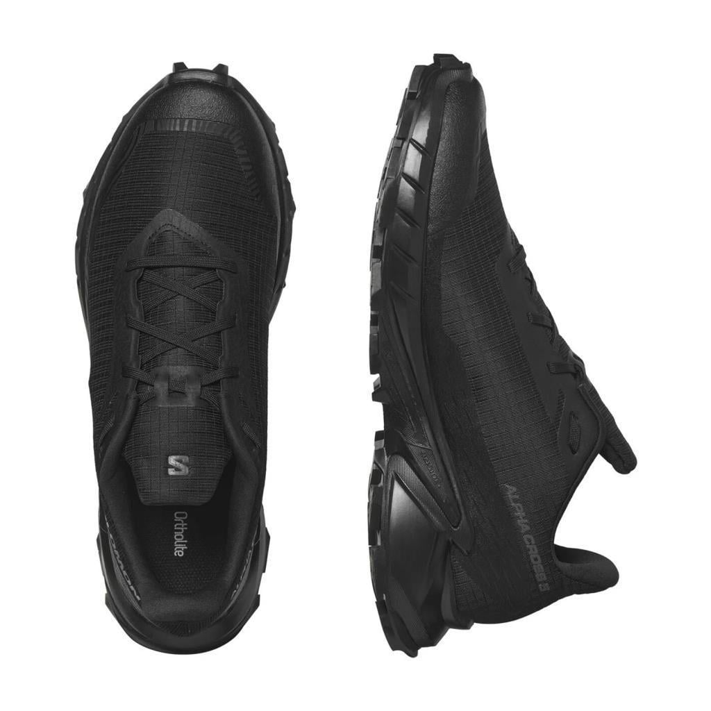 Salomon 473131 Alphacross 5 Black/Black/Ebony Erkek Outdoor Ayakkabı