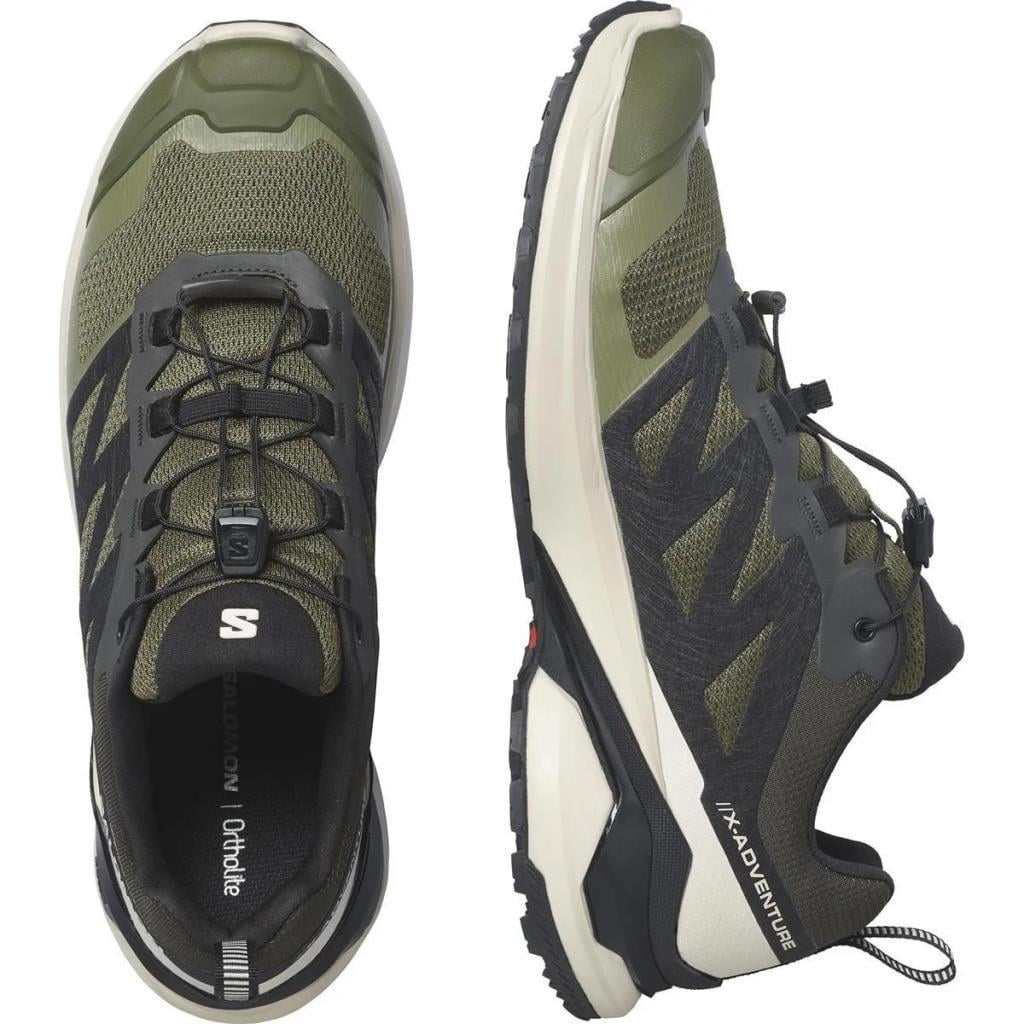 Salomon 473209 X-Adventure Olive Night/Rainy Day/Black Erkek Outdoor Ayakkabı