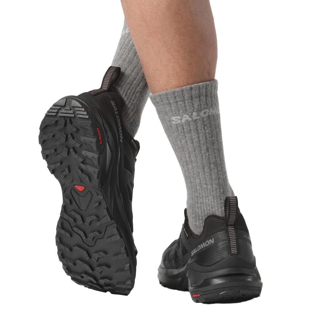 Salomon 473211 X-Adventure GTX Black/Black/Black Erkek Outdoor Ayakkabı