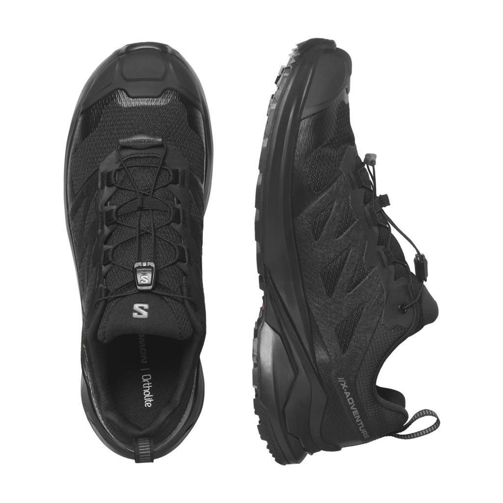 Salomon 473211 X-Adventure GTX Black/Black/Black Erkek Outdoor Ayakkabı