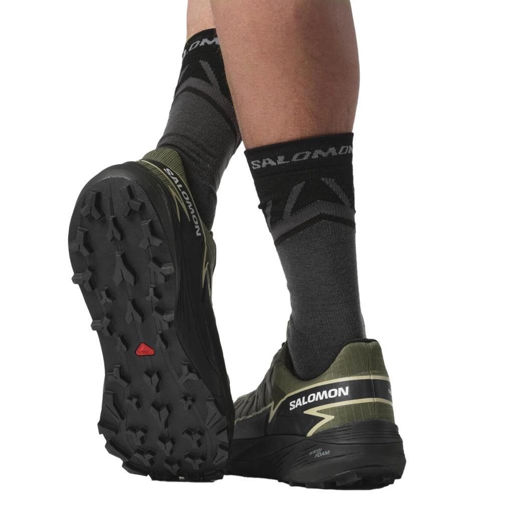 Salomon 473834 Thundercross GTX Olive Night/Black/Alfalfa Erkek Outdoor Ayakkabı
