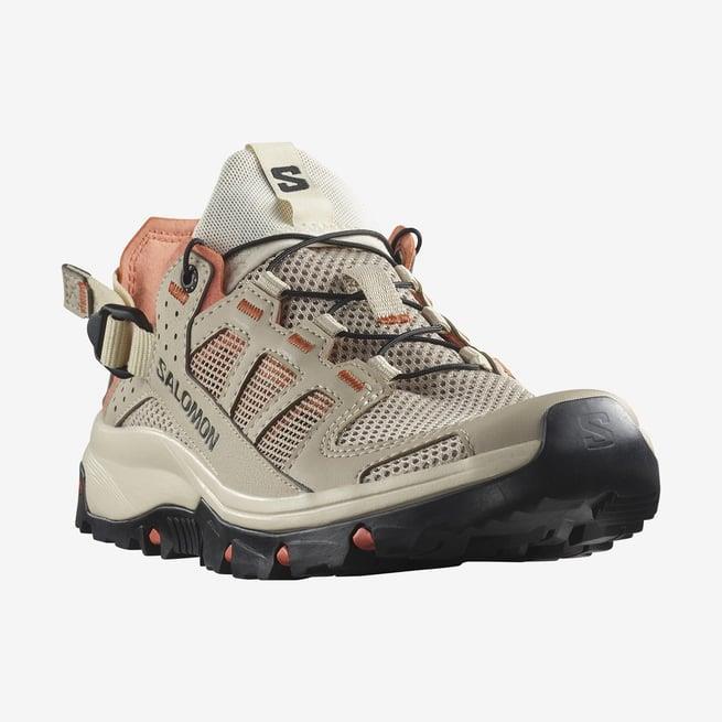 Salomon 474324 Techamphibian 5 W White Pepper/Bleached Sand/Living Coral Kadın Outdoor Ayakkabı