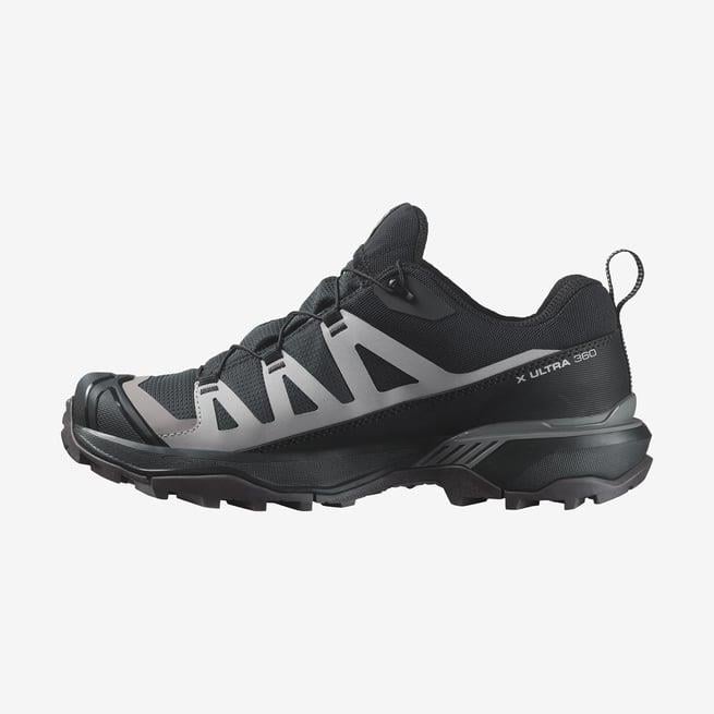 Salomon 474492 X Ultra 360 GTX W Black/Plum Kitten/Shale Kadın Outdoor Ayakkabı