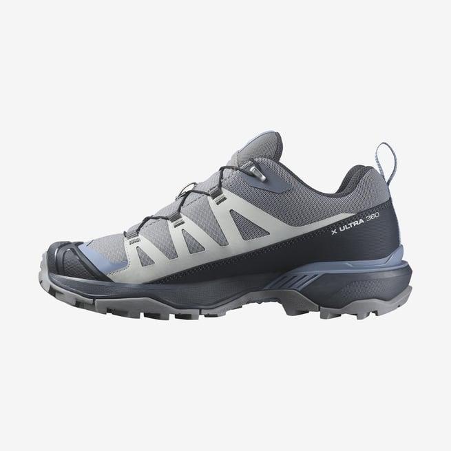Salomon 474504 X Ultra 360 W Sharkskin/Grasaille/Stonewash Kadın Outdoor Ayakkabı