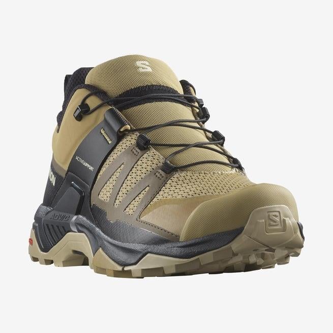 Salomon 474523 X Ultra 4 Kelp/Dark Earth/Black Erkek Outdoor Ayakkabı