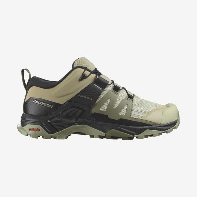 Salomon 474526 X Ultra 4 W Alfalla/Deep Lichen Green/Tea Kadın Outdoor Ayakkabı