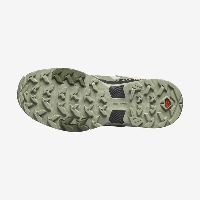 Salomon 474526 X Ultra 4 W Alfalla/Deep Lichen Green/Tea Kadın Outdoor Ayakkabı