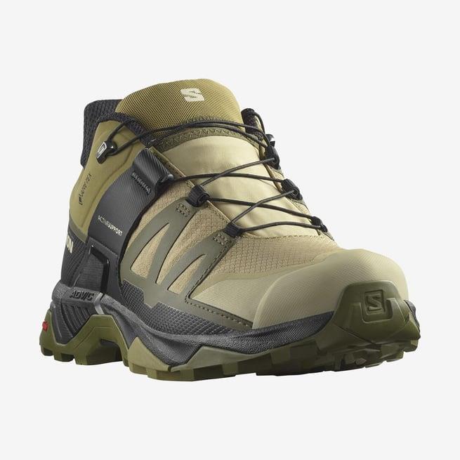 Salomon 474529 X Ultra 4 GTX Slate Green/Olive Night/Black Erkek Outdoor Ayakkabı