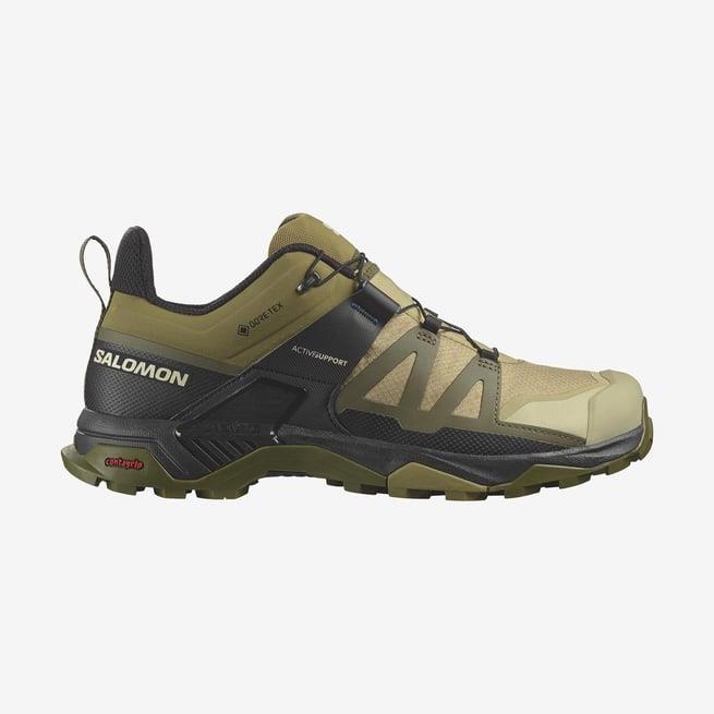 Salomon 474529 X Ultra 4 GTX Slate Green/Olive Night/Black Erkek Outdoor Ayakkabı