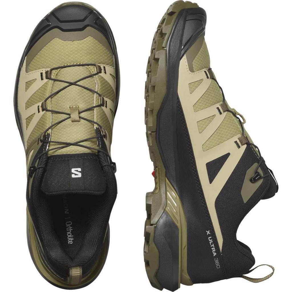 Salomon 474560 X Ultra 360 Dried Herb/Olive Night/Black Erkek Outdoor Ayakkabı