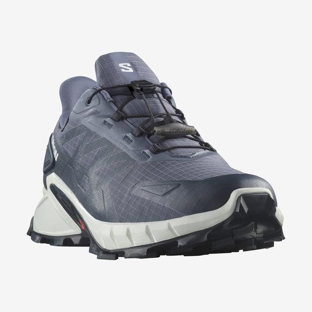 Salomon 474623 Supercross 4 GTX Grisaille/White/Carbon Erkek Outdoor Ayakkabı