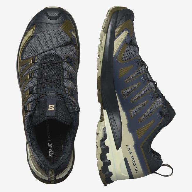 Salomon 474675 Xa Pro 3D V9 India Ink/Olive Night/Aloe Wash Erkek Outdoor Ayakkabı