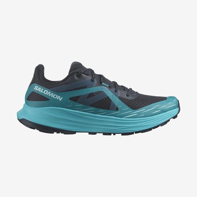 Salomon 474852 Ultra Flow Carbon/Tahitian Tide/Deep Dive Erkek Outdoor Ayakkabı