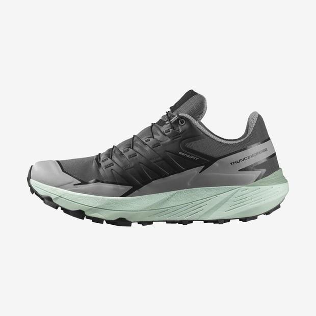 Salomon 475608 Thundercross Asphalt/Sharkskin/Spray Erkek Outdoor Ayakkabı