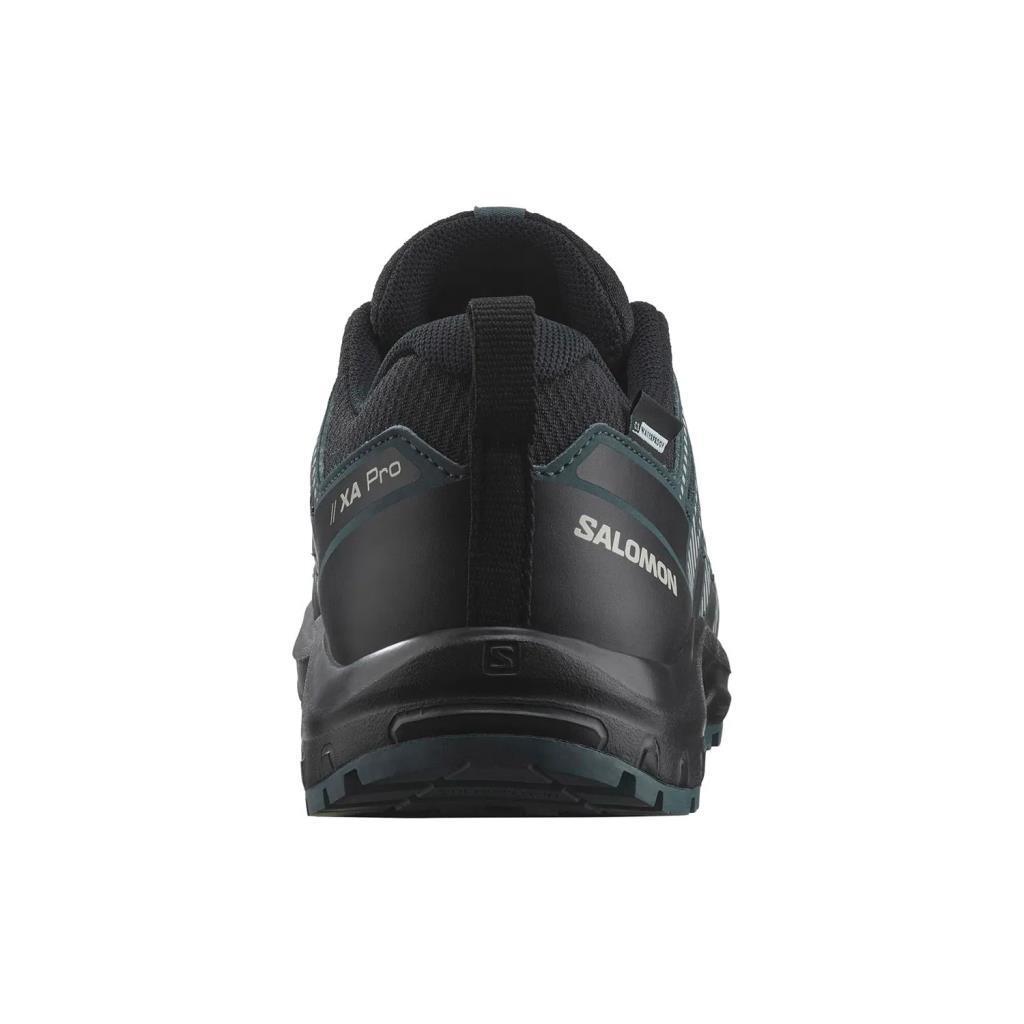 Salomon 475680 Xa Pro V8 CSWP J Black/Phantom/Dark Slate Kadın Outdoor Ayakkabı