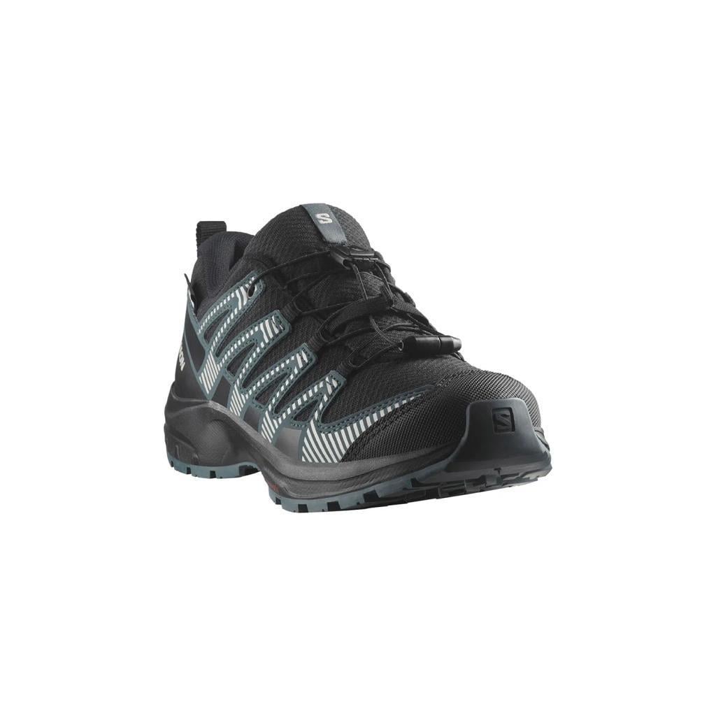 Salomon 475680 Xa Pro V8 CSWP J Black/Phantom/Dark Slate Kadın Outdoor Ayakkabı