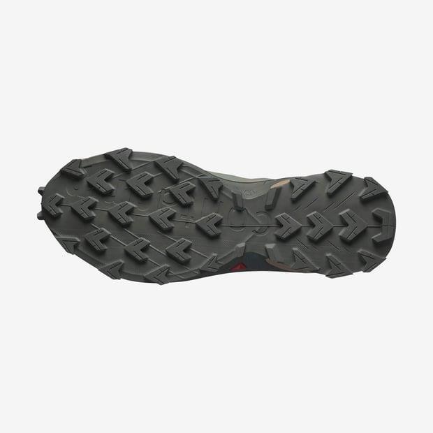 Salomon 475943 Supercross 4 GTX Metal/White Pepper/Sedona Sage Erkek Outdoor Ayakkabı