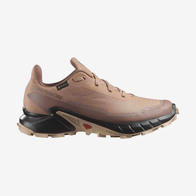 Salomon 475951 Alphacross 5 GTX W Cork/Black/Hazelnut Kadın Outdoor Ayakkabı