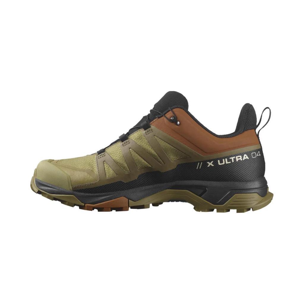 Salomon 476852 X Ultra 4 GTX Gothic Olive/Caramel Cafe/Black Erkek Outdoor Ayakkabı