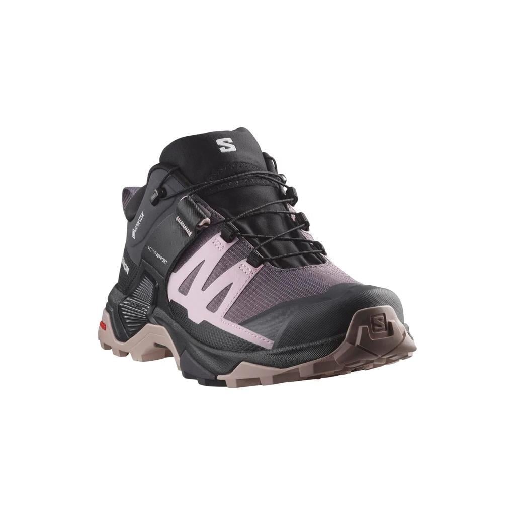 Salomon 476853 X Ultra 4 GTX W Shark/Nine Iron/Cloud Gray Kadın Outdoor Ayakkabı